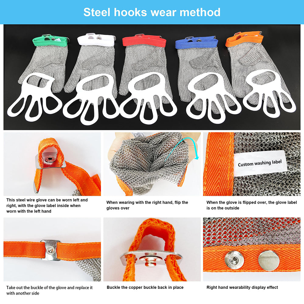 BSP Stainless Steel Mesh Gloves