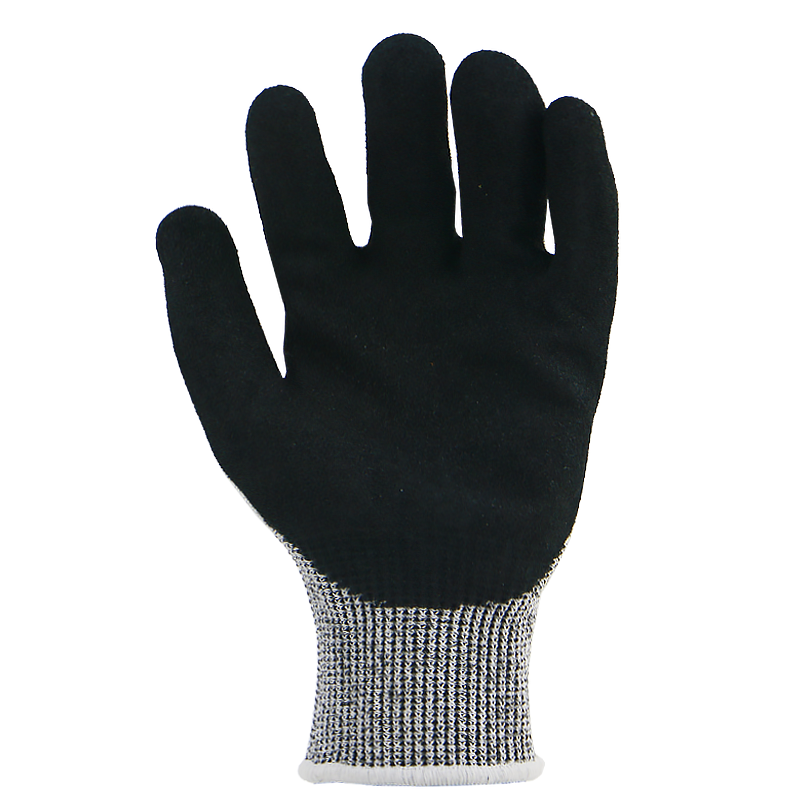 BSP Level 5 Sandy Nitrile Coated Cut Resistant Gloves