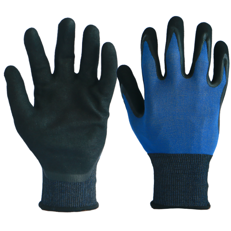 BSP-C 006 18G A6 Sandy Nitrile Coated Cut Resistant Glove