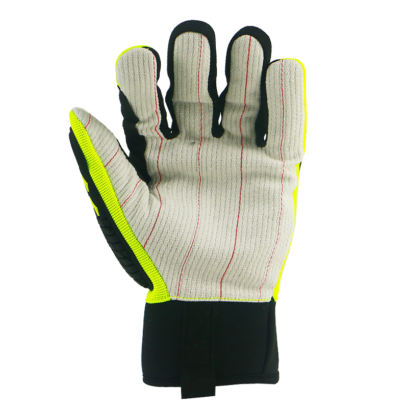 BSP-I 002 High Performance Cotton Impact Oil And Gas Gloves