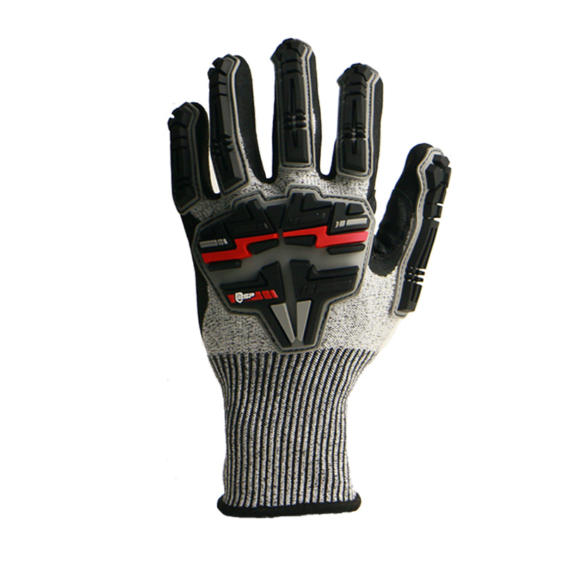 BSP HPPE A4 Cut Resistant Nitrile Sandy Impact Gloves
