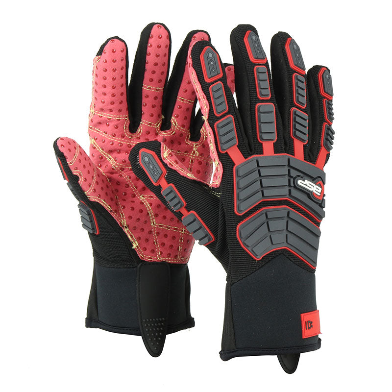 BSP High Impact TPR Silicone Dotted Oilfield Gloves