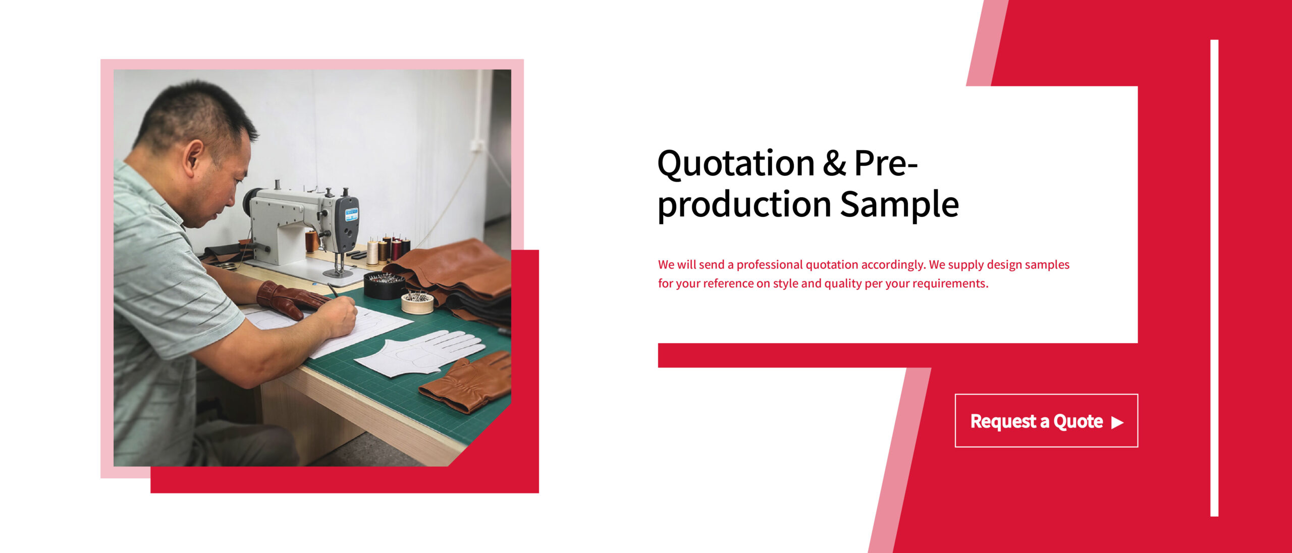 Supply drawings or sample