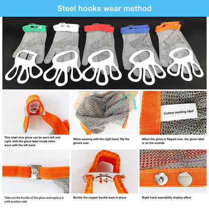 BSP Stainless Steel Mesh Gloves