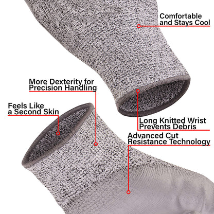 BSP PU Coated Cut Resistant Work Gloves