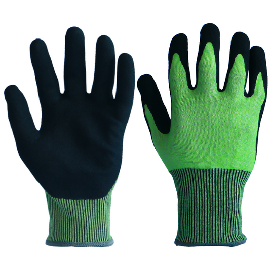 BSP-C 005 18G A5 Sandy Nitrile Coated Cut Resistant Glove