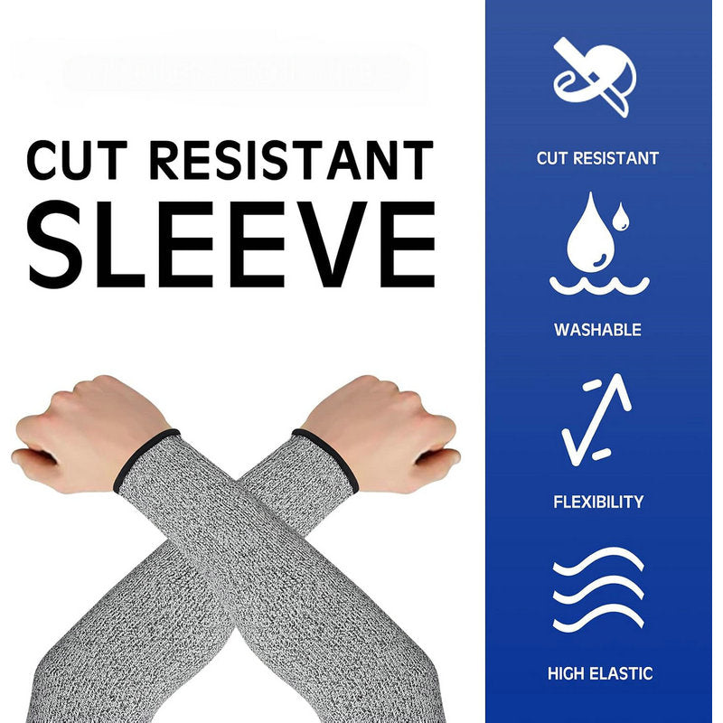 BSP Custom Color Logo HPPE Cut Resistant Arm Protection Gloves