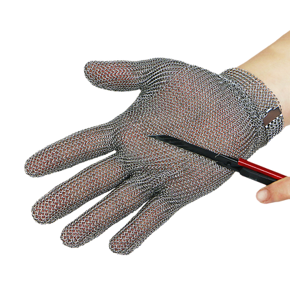BSP Food Grade Stainless Steel Metal Mesh Butcher Gloves