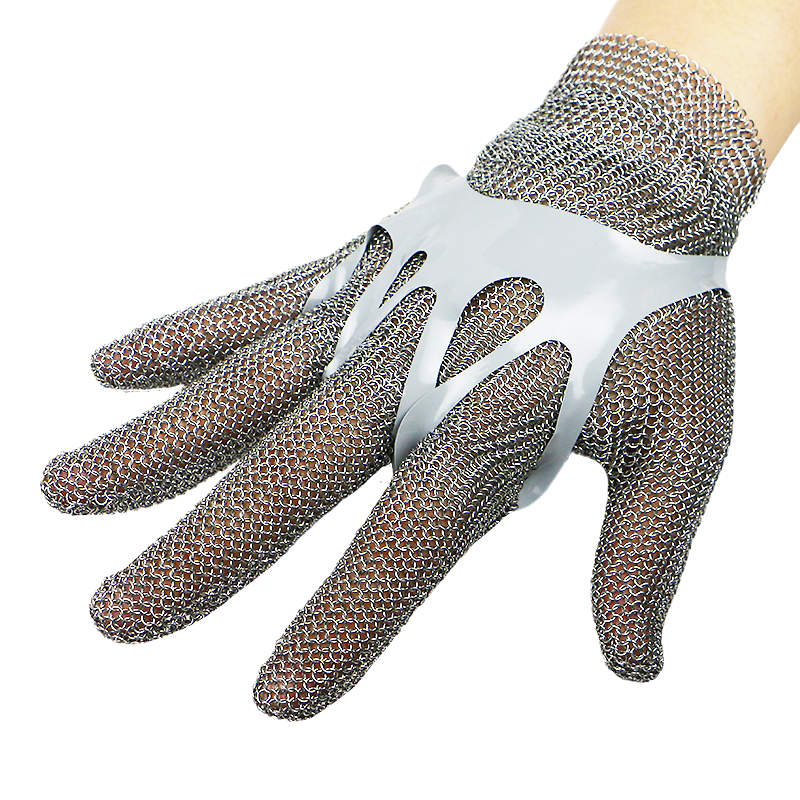 BSP Food Grade Stainless Steel Metal Mesh Butcher Gloves